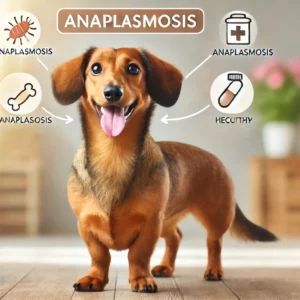 Ein glücklicher Dackel nach erfolgreicher Behandlung von Anaplasmose