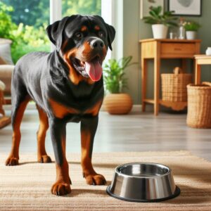 Rottweiler in der Wohnung auf Verdacht einer Prastataerkrankung