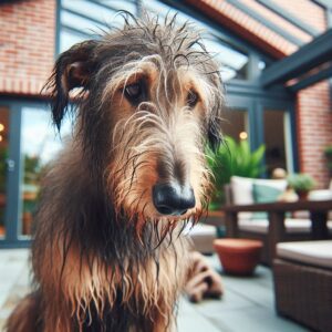 Der Irische Wolfshund ist oft rassespezifisch anfälliger für eine DCM beim Hund