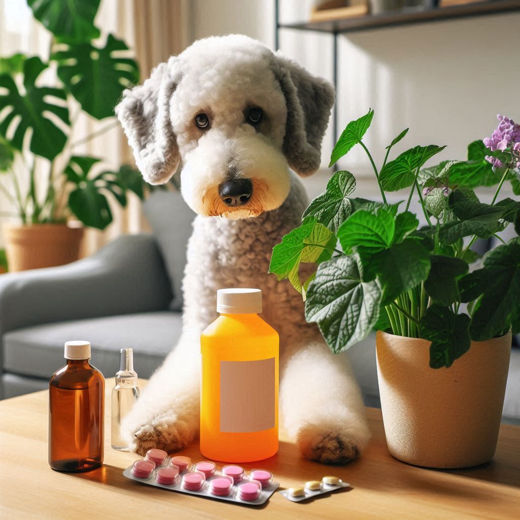 Ein Zwergpudel kommt in Berührung mit bestimmen Pflanzen und Medikamenten was im schlimmsten Fall ein Leberversagen beim Hund verursachen kann