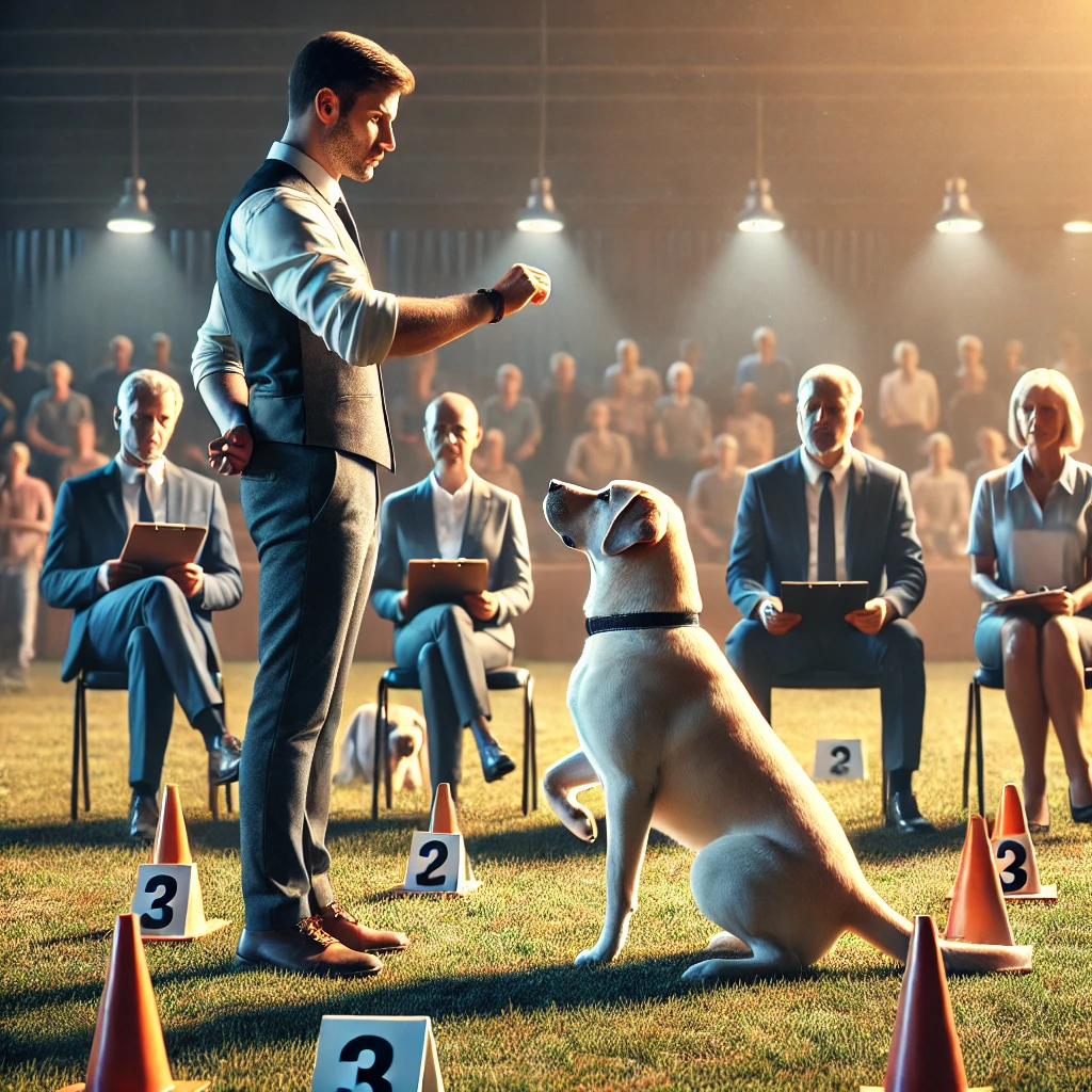 Regeln und Prüfungsordnung beim Hundesport Obedience