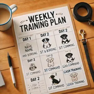 Ein strukturierter Welpen-Trainingsplan mit Übungen und Kommandos